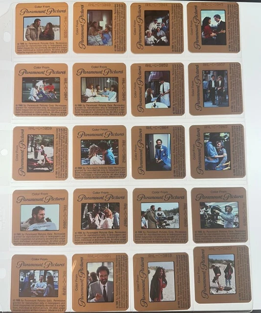 Un Nuovo Vita 1988 Alan Alda Ann-Margret Lotto Di 20 Originale Trasparenza Guide