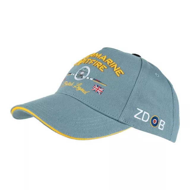 Vintage British Army Baseball cap Supermarine Spitfire RAF WWII Airforce D-Day