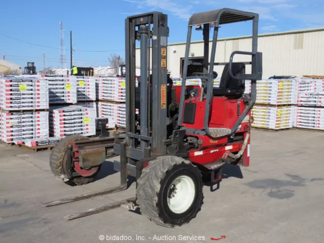 2006 Moffett M5000 5,000 lbs Piggyback Forklift Lift Truck Mounted 5K