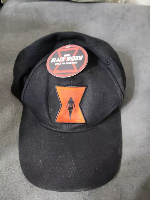 NWT Marvel Studios Black Widow Movie Promotional Snapback Cap Hat