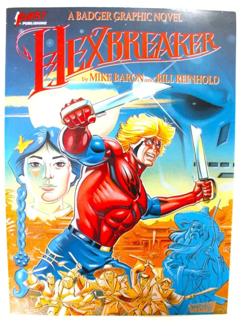 A Badger Graphic Novel (1988) Hexbreaker Mike Baron First Publishing