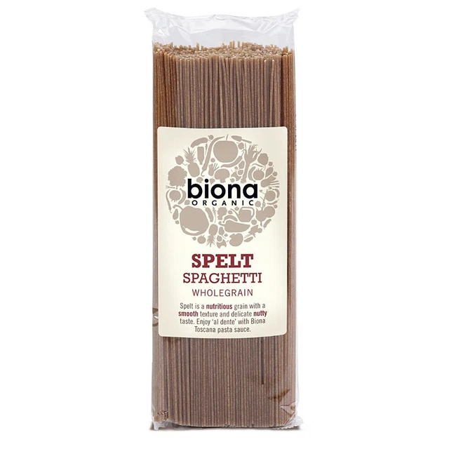 Espaguetis orgánicos de espelta integral - 500 g