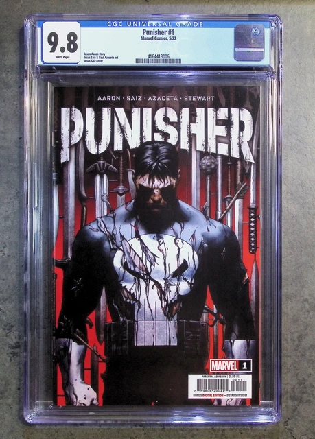 The Punisher #1 (2022 Marvel Comics) 1st Print CGC 9.8