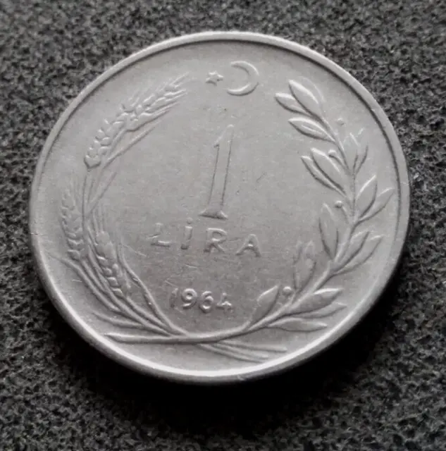 Monnaie Turquie 1 Lira 1964 KM#889a [Mc2227]