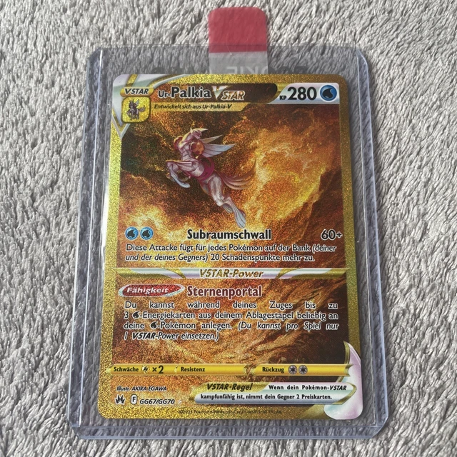 Pokemon Ur- Palkia VSTAR GG67/GG70 Gold Crown Zenith Zenit der Könige DE Karte