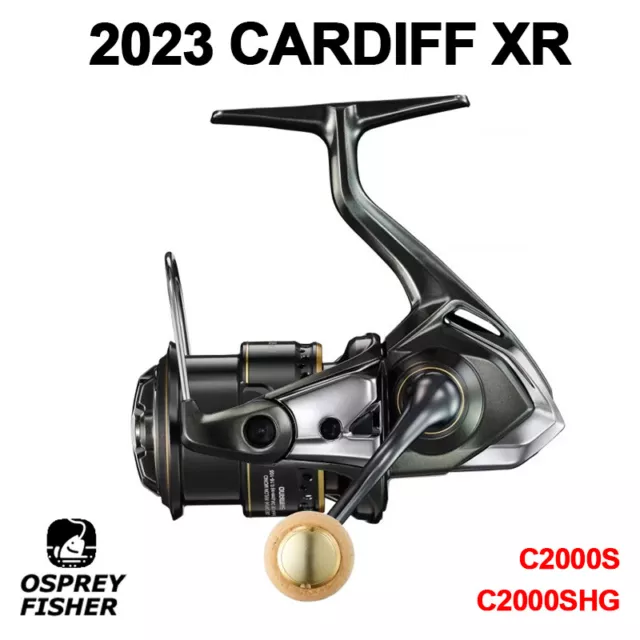 SHIMANO 23 CARDIFF XR Spinning Fishing Reel C2000S C2000SHG BFS Creek  Fishing £256.66 - PicClick UK