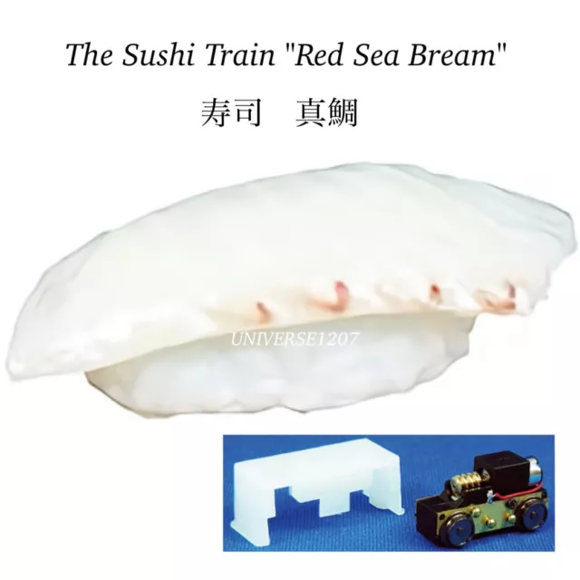 N Scale Tsugawa Yoko Sushi Train Red Sea Bream Japanese Food Weird Locomotive