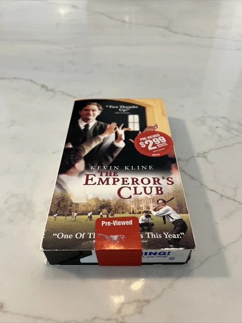 THE EMPERORS CLUB (VHS, 2003) Kevin Kline £2.74 - PicClick UK