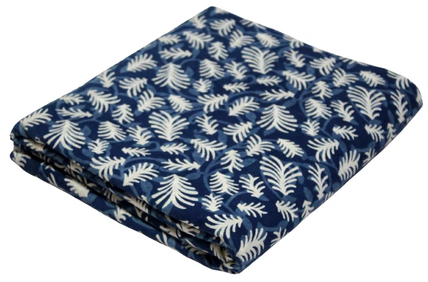 Indien Feuille Bloc Imprimé 100% Coton Couture Loisirs Créatifs Faisant Tissu