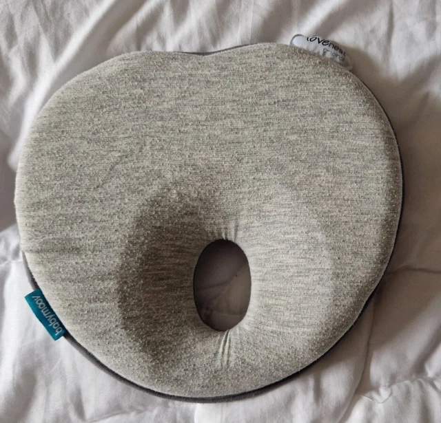 Babymoov Lovenest Kopfkissen Gegen Plattkopf Baby Grau Orthopädisches Kissen