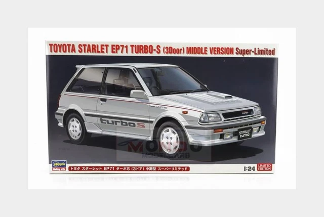 Hasegawa maquette voiture 21132 Toyota Starlet EP71 Turbo S (3 portes) 1/24 - Ou