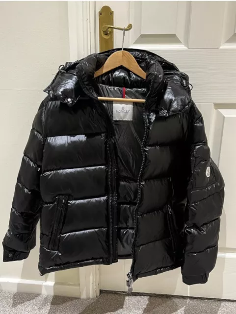 Moncler Maya Jacket Size 2/M - Black .