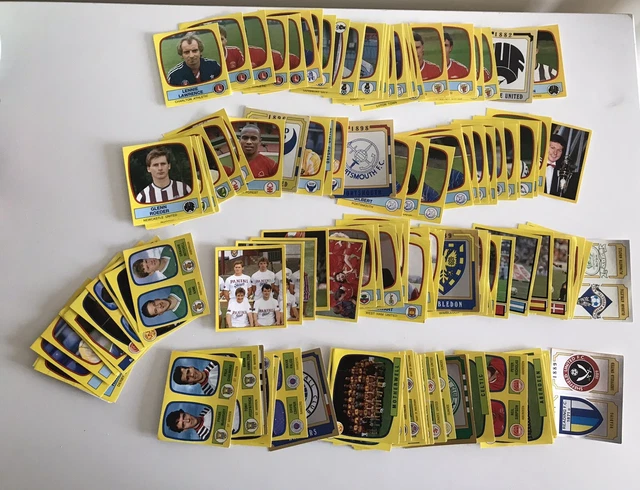 Panini Football 88 Aufkleber Restposten x 127 Karten plus 15 Duplikate Panini Football 88 Aufkleber Restposten x 127 Karten plus 15 Duplikate