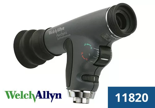 PanOptic 3.5 V Halogen HPX Ophthalmoscope  with Slit Aperture 11820-L (LED) 2