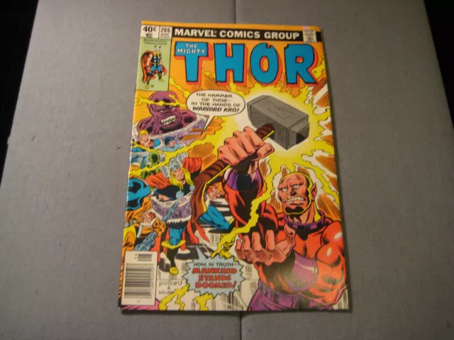 The Mighty Thor #286 (1st App Metabo and Dragona) (1979, Marvel Comics)