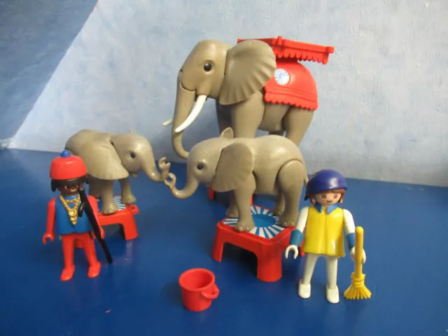 3519 Klicky Zirkus Elefanten Dressur Tiere Figuren Playmobil 7992