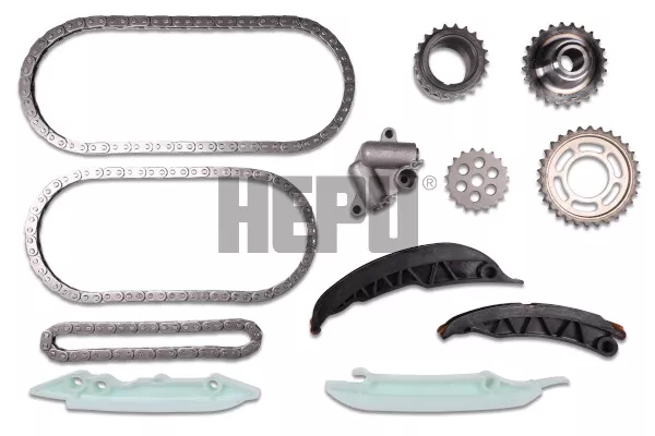 HEPU Kit de Chaîne Distribution Fermé Simplex pour BMW X3 3.0d 3.0sd 21-0595