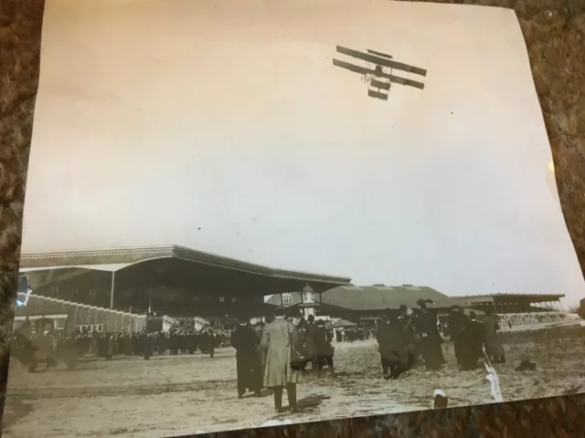 PIONEER AVIATION ORIGINAL PHOTOGRAPH EARLY AEROPLANE IN HISTORIC IMAGE No 26