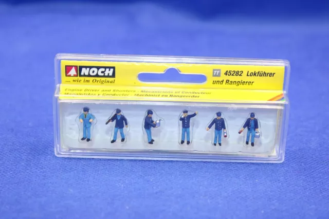 Noch 45282 Spur TT Figuren"Lokführer und Rangierer"/NEU/OVP