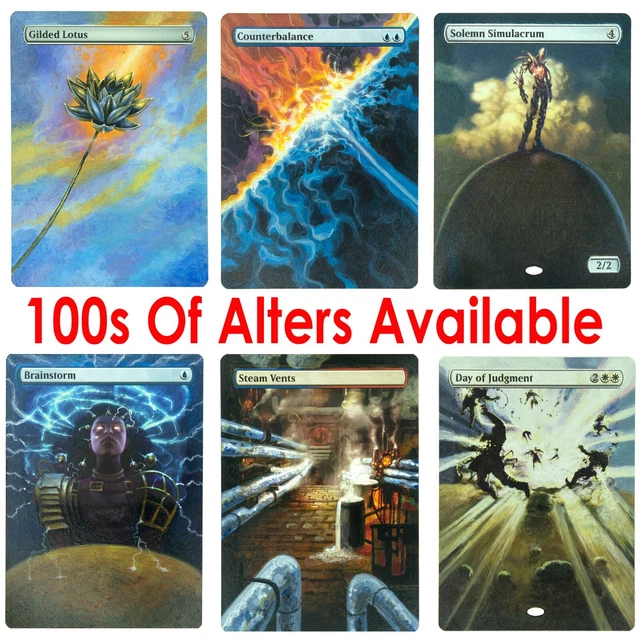 Altered Art MTG (Select Card) / Hand Painted Alt Artwork Magic the Gathering