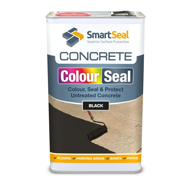 COLOURED CONCRETE SEALER Paint Dustproofing Sealant Garage Floor and