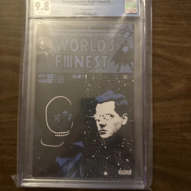 Batman Superman World’s Finest 11 Jack White Variant DC 1st print