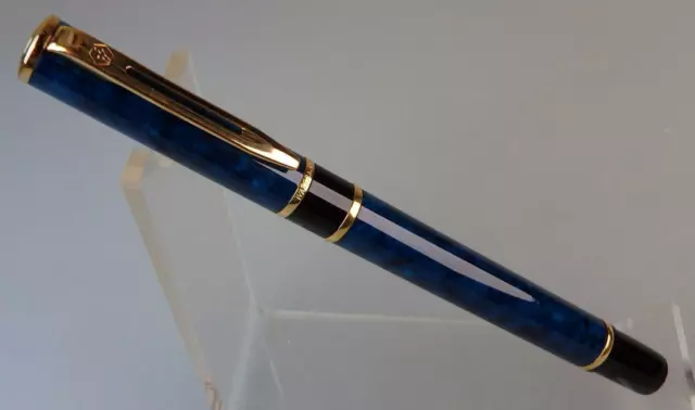 Waterman French Rollerball Typ Laureat BIG Lack Lapisblau - NEUWERTIG (94330)