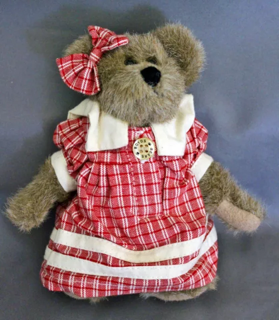 Peluche Boyds Bears "Lois S. Bearhugs" - 7" de grande NEUF article 913956