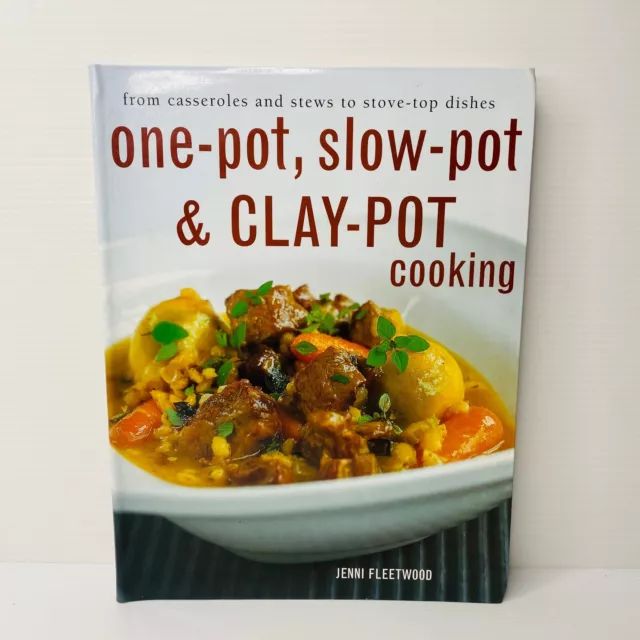 One Pot Slow Pot & Clay Pot Cooking Casseroles Stews Stove Top Slow Cooker PB