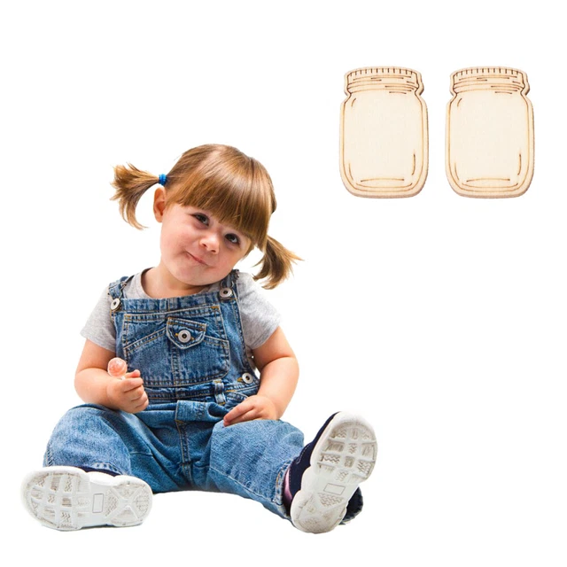 20 Uccelli In Legno Non Finiti - Ritagli Per Decorazioni Fai Da Te, Con Corda Di Canapa - Foto 8