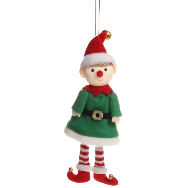 Weihnachtsdekoration Weihnachtsbaum-Anhänger Mini-Puppe Weihnachten