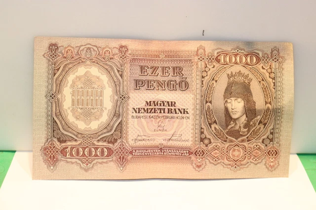 Hungary 1000 Pengo 1943 Xf