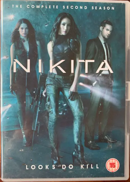 Nikita Saison 2 DVD Coffret Maggie Q Assassin Thriller US Série TV 5 Disques