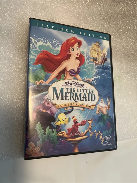 The Little Mermaid (DVD, 2006, 2-Disc Set, Platinum Edition)