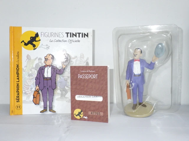FIGURINE TINTIN COLLECTION. Séraphin Lampion, le retour- Moulinsart