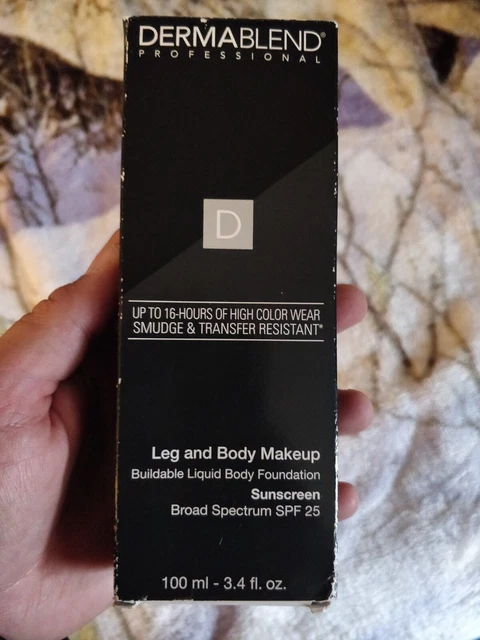 Maquillaje corporal y piernas Dermablend miel bronceada 45W 3.4 fl oz exp. 06/25