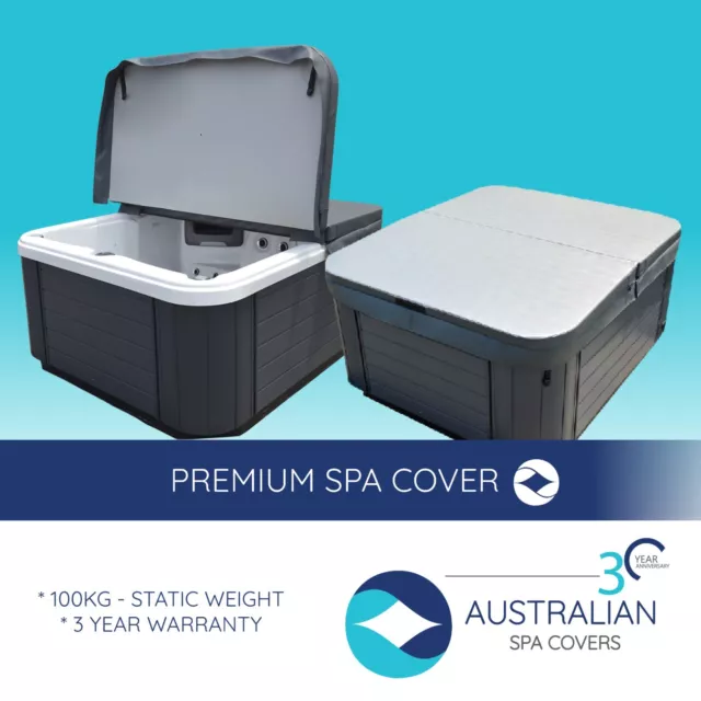 100% Aust Made Premium Slate Grey Hard Cover for spa despatch 7 working days