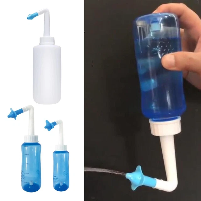 Irrigation nasale en pot pour adulte et enfant sans BPA