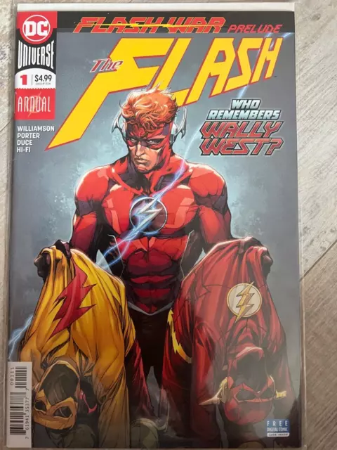 The Flash Annual #1 DC Comics 2018 Prelude to Flash War