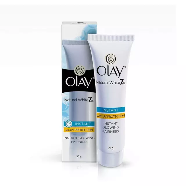 Olay Natural White 7 In One UV Pprotectio Instant Glowing Fairness crema 20g