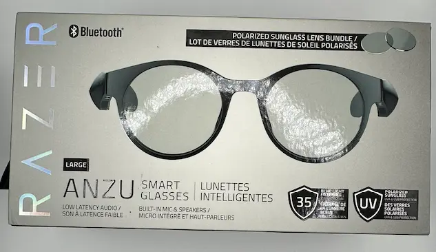 Razer Anzu Large Bluetooth Smart Glasses Large Not Used