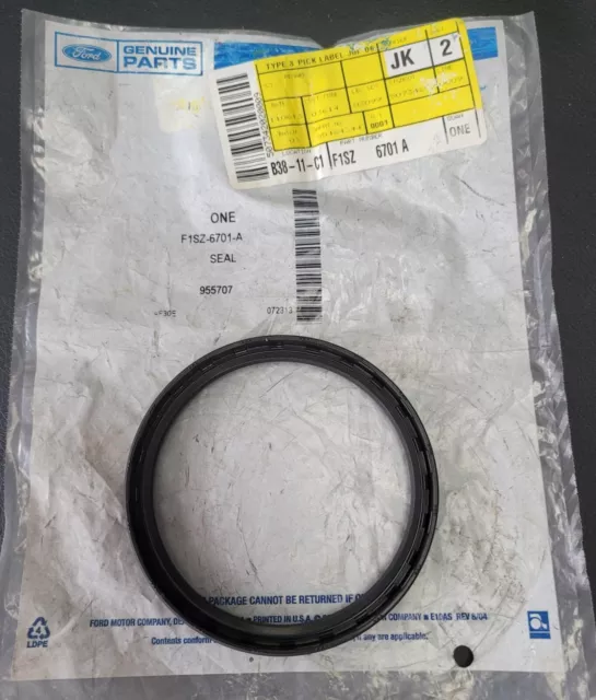 NEW - OEM Ford F1SZ-6701-A Rear Engine Crankshaft Seal (Rear Main Seal)