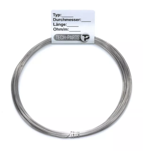 Kanthal D 0,7mm 3,64Ohm/m  Widerstandsdraht Heizdraht Styroporschneider