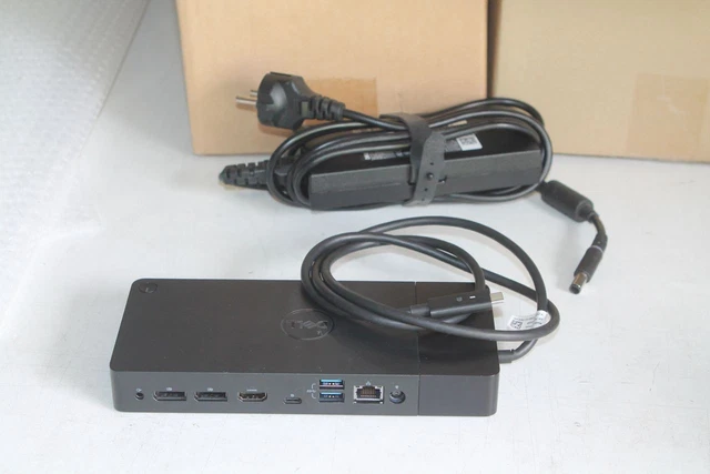 Dock USB-C 130W Station D'Accueil Dell WD19S USB-C 130W | Connectique Complète - W126421672 Docking Station Stations D'accueil Pour Ordinateur Portable