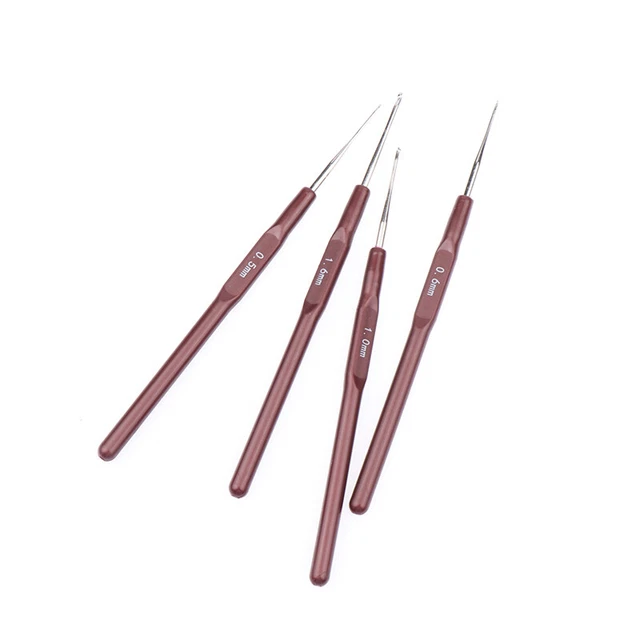 Crochet Latch Hook Skill Needle For Hair/Wig Micro Braid Needle Dread Lock T LEI