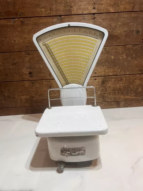 Vntg Standard Computing Scale US Slicing Machine Company Inc. Broadweigh Belgium Vntg Standard Computing Scale US Slicing Machine Company Inc. Broadweigh Belgium