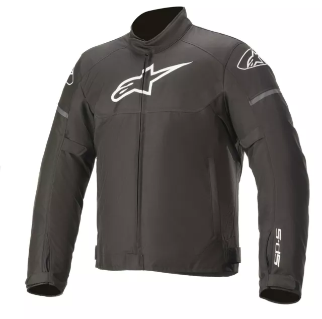 Alpinestars T-SP S WP Textil Motorrad Jacke  Gr. XL - Schwarz