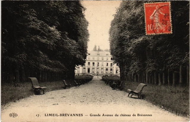 CPA Limeil Brevanne Grande avenue du Chateau de Brevannes (1349013)