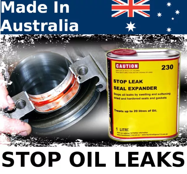 Engine Oil Stop Leaks In Rear Main Seals Gaskets (Liquid Intelligence)