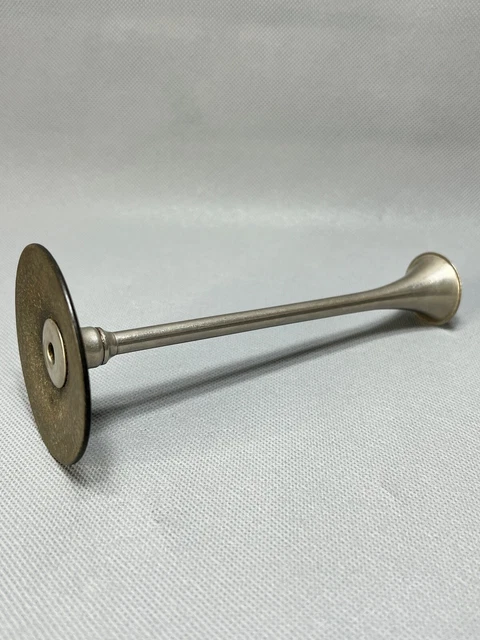 1880's Antique Doctor's Monaural Stethoscope Detachable Brass Gutta Percha 2
